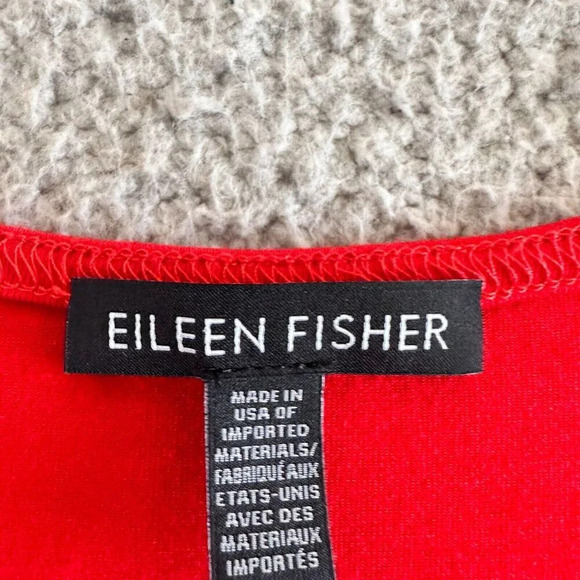 Eileen Fisher Tunic Long Sleeve Side Slits Straight Hem - Picture 14 of 16